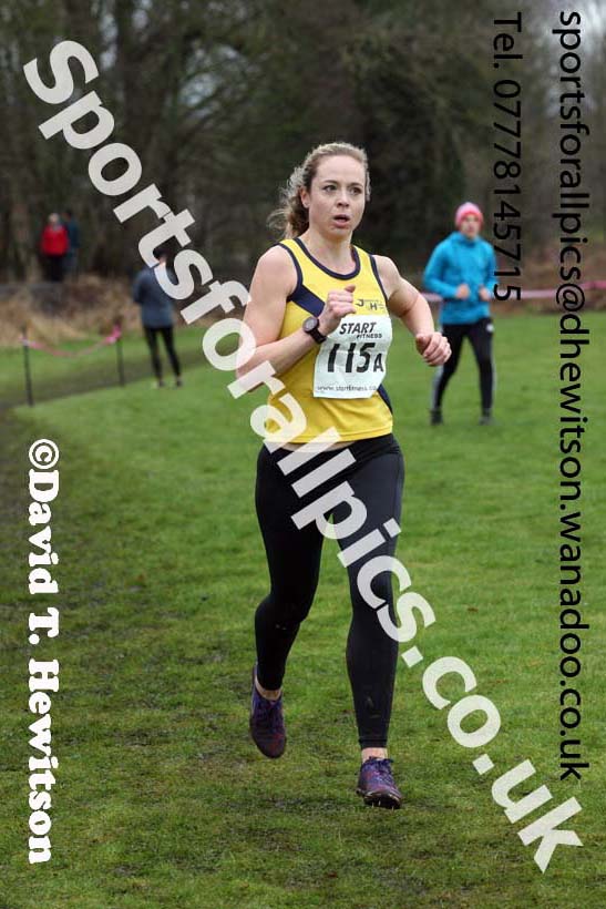 Senior and veteran womens Durham Cathedral Cross Country Relays, Maiden Castle, Durham. Photo: David T. Hewitson/Sports for All Pics